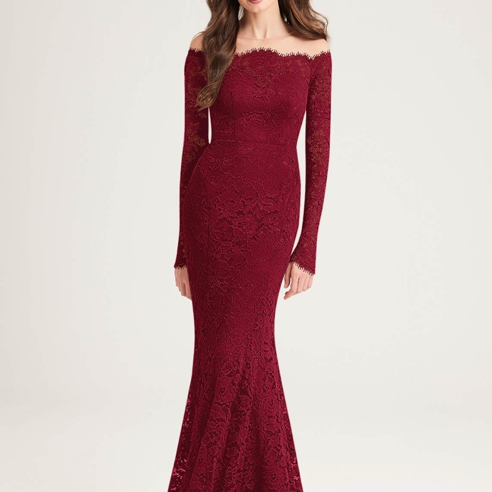 Pnina Tornai Azazie Lace Gown